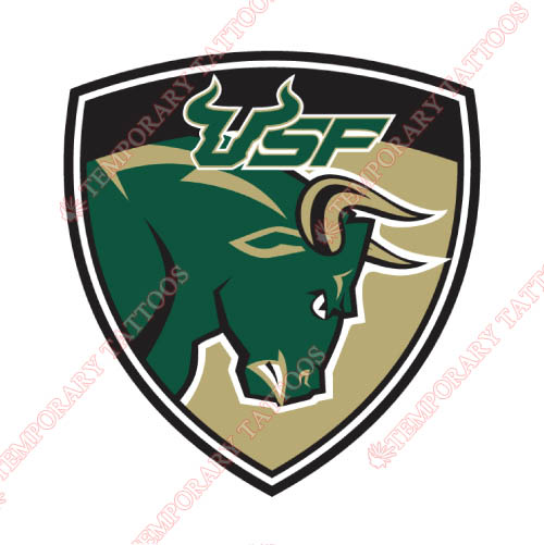 South Florida Bulls Customize Temporary Tattoos Stickers NO.6237